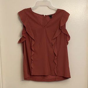 Ann Taylor structured blouse